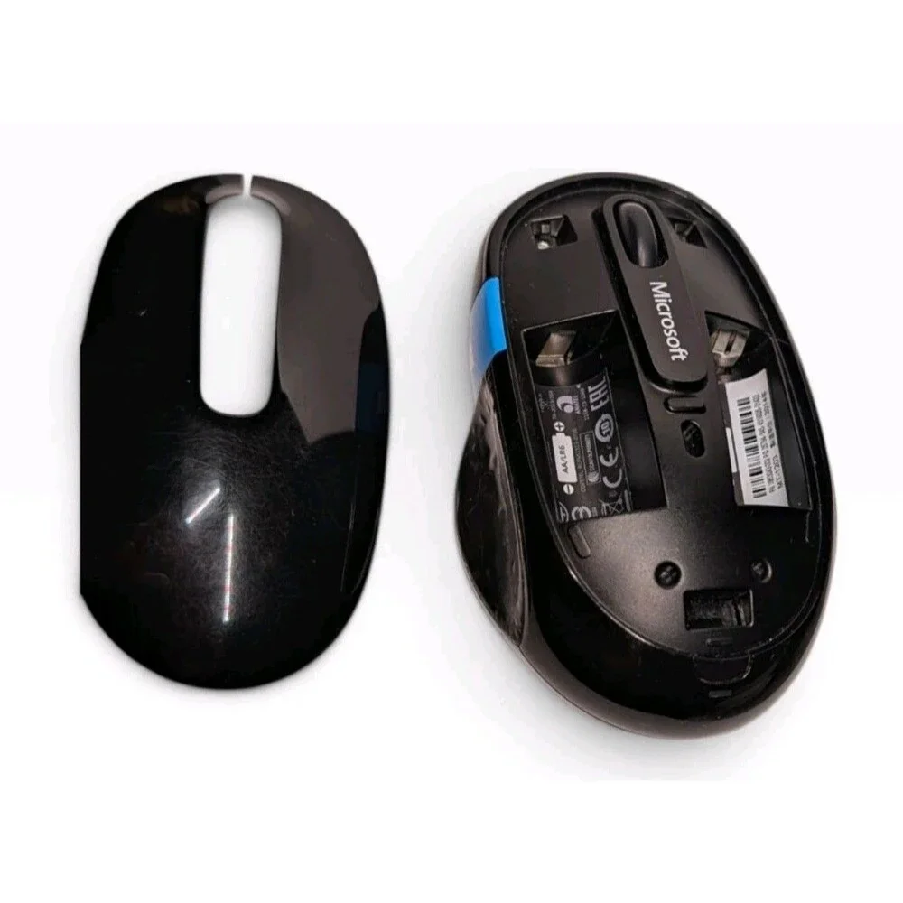 Microsoft Sculpt Comfort Mouse 1534 Wireless Bluetooth Ergonomic Black Used